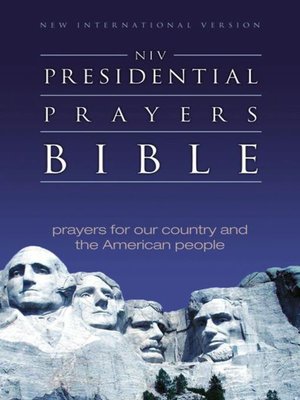cover image of NIV Presidential Prayers Bible